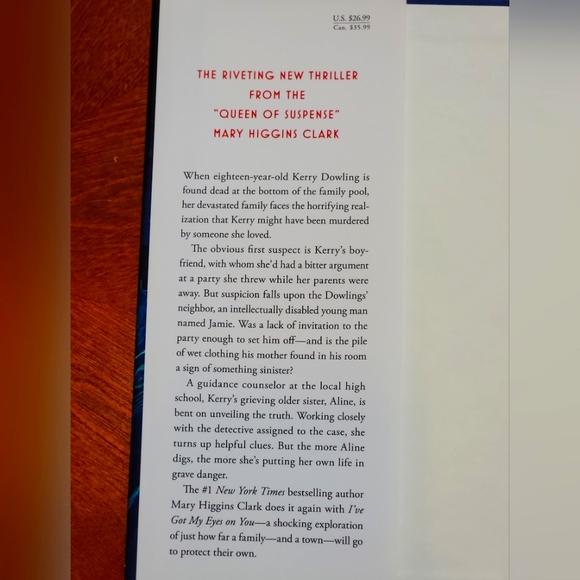 HONOR & I'VE GOT MY EYES ON YOU (2 HARDCOVER BOOKS) - Picture 5 of 6